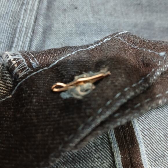 TENDER Jeans Size 3 34x36 130 or 131 Woad Overdye Lost Fit Selvedge Taper $475 - Picture 13 of 16